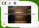 Professional Circle Stainless Steel Teppanyaki Grill Table Royal Taste Designed
