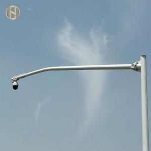 Quality Anti Corrosion Steel Traffic Light Pole 2.5mm - 20mm Shaft Thickness wholesale