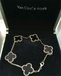 Van Cleef & Arpels Vintage Alhambra bracelet 5 motifs bracelet in yellow gold