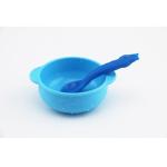 Food Grade Silicone Kids Bowls And Spoons Cute Silicone Baby Feeding Tool Soft