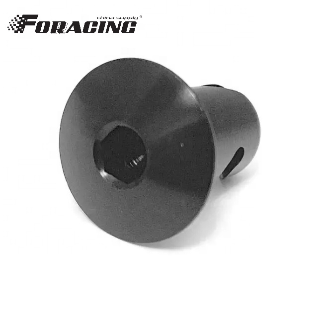 Universal Car Fitment Custom-made Aluminium Dzus Allen Head Button Quarter Turn Fasteners 7/16" .500 Black at Affordable