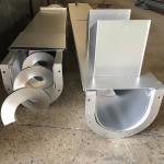 Manganese Steel Sludge Screw Conveyor Shaftless Spiral Conveyor For Sand Dry