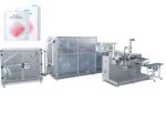 Fully Automatic Giving bag style Facial Mask Making Machine , Skin Care Mask