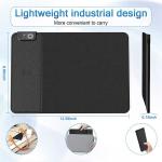 ABS PU 9V 2A Mouse Pad Wireless Charger 7.5W With Fast USB Ports