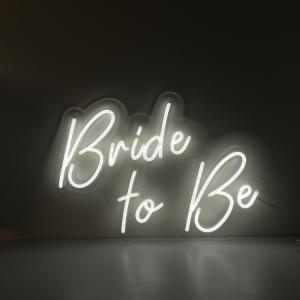 Quality Light Up Wedding Led Neon Sign Bride To Be Silicone Neon Flex wholesale