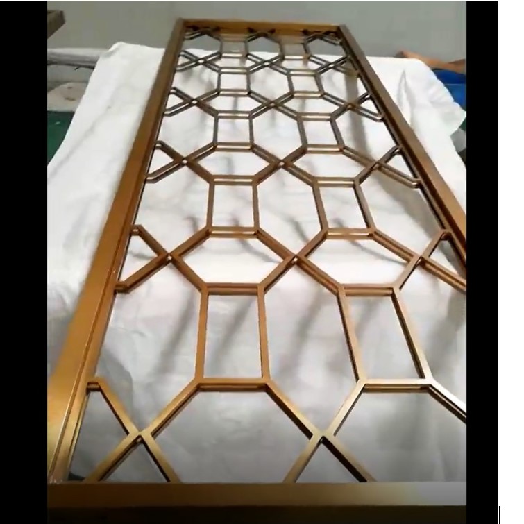 Custom Interior Decoration CNC Aluminium Perforated Metal Screen