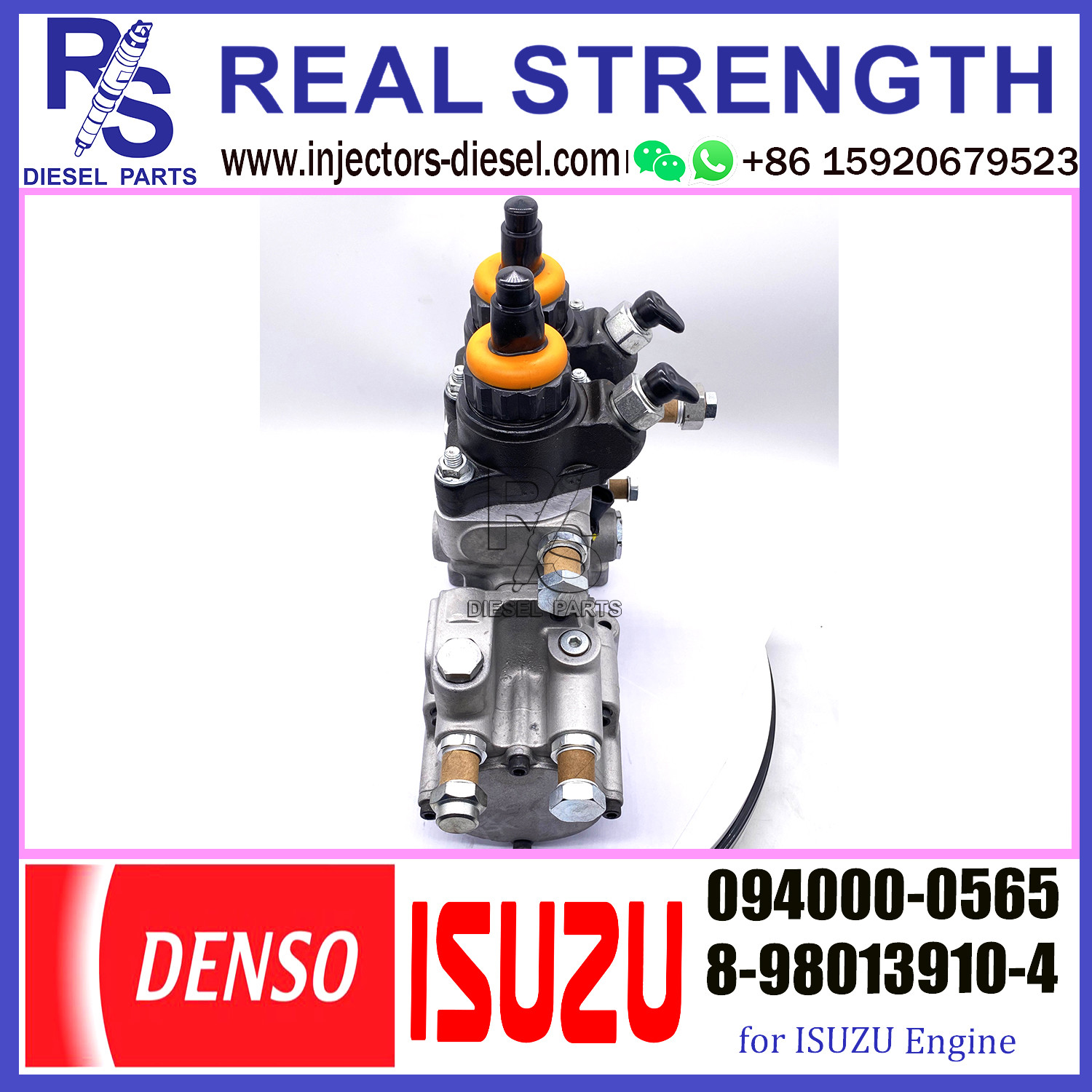DENSO Diesel 6UZ1 Engine Fuel HP0 pump 094000-0565 094000-0560 094000-0382 For ISUZU 8-98013910-4 8-98013910-0