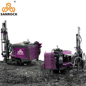 Quality Mining Integrated Drilling Equipment Hydraulic Rotary Borehole Crawler DTH Drilling Rig wholesale