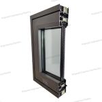 6061 Aluminum System Broken Bridge Window Thermal Insulation Profile For