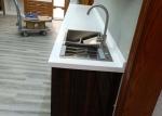 Polished Quartz Stone Top Impact Resistance Pure Series White Quartz Slab Pure