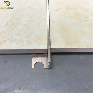 Quality OEM ODM Metal Edge Profile , Aluminum Straight Edge Trim L Shape wholesale