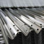 S235JR S345JR Zinc Coated Galvanized Steel Highway Guardrail for Customized