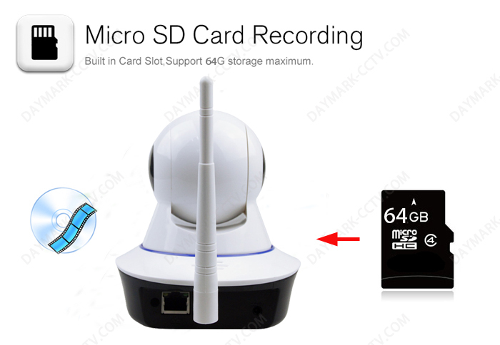 Two way talking intercom p2p wifi ip camera with free uid