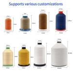 Weight g/ball 100G-275kg High Tenacity Nylon Bonded Sewing Thread Durable and UV