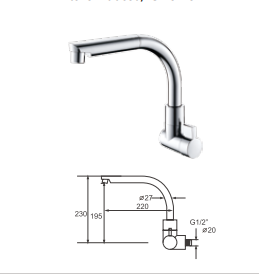 Earthenware Ammunition Cartridge Metering Faucet For Kitchen And Dish Refurbishment