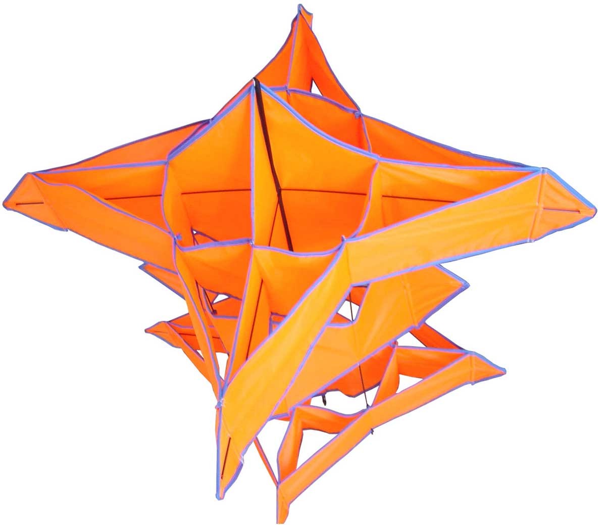 Various Color 3D Kite Nylon Material Single Line Type For Adults Beach Playing