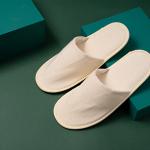 Customized Eco Friendly Hotel Toiletries Linen Disposable House Hotel Slippers