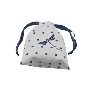 Quality Pp String White Twill Cotton Drawstring Bag 12*15cm For Jewelry wholesale