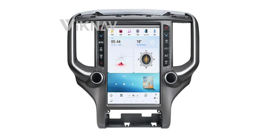 For 2018- 2020 Dodge Ram 12.1 Inch Screen 8 Core Car radio Navigation GPS Multimedia DVD Player Wireless Carplay 4G BT