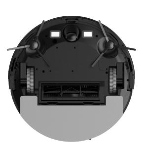 China Cyclone Drum Wet Dry Robot Vacuum Cleaner With Electric Control Water Tank 30w on sale