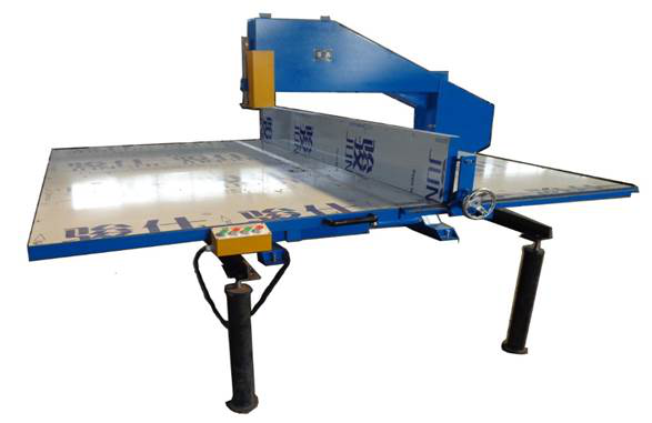 Semi-automatic Manual Vertical Cutting Machine for EPE/EVA Sponge Cutting Performance