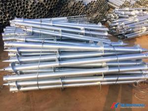 Quality Photovoltaic Ground Anchor Brackets Hot DIP Galvanized Ground Anchor Pile wholesale