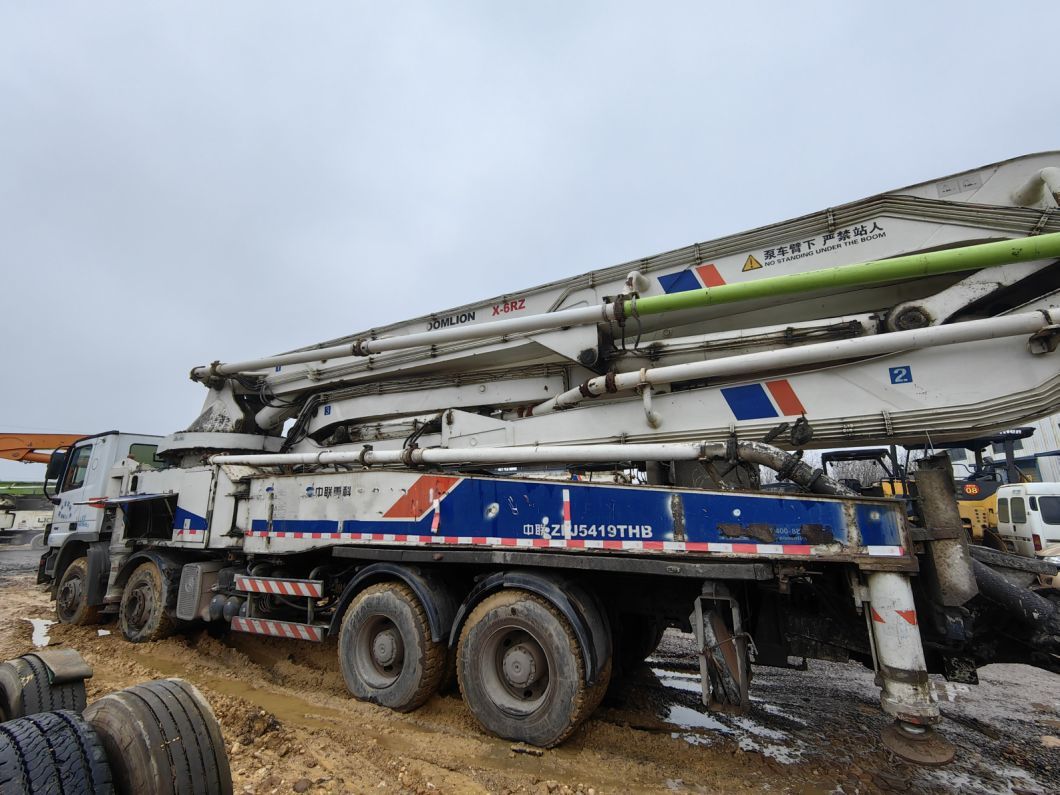 2014 Zoomlion 49m Concrete Pump Trcuk Mercedes Benz Chassis