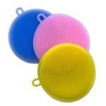 Best diameter 115mm Round Shape Red Purple Clean Silicone Kitchen Cup Mug Bowl