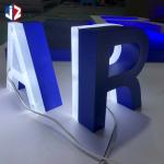 Customized IP66 3D Backlit Signage Outdoor Advertising