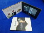 Custom 2.4 Inch Video Greeting Card 4.3 Inch Video Brochure Lcd