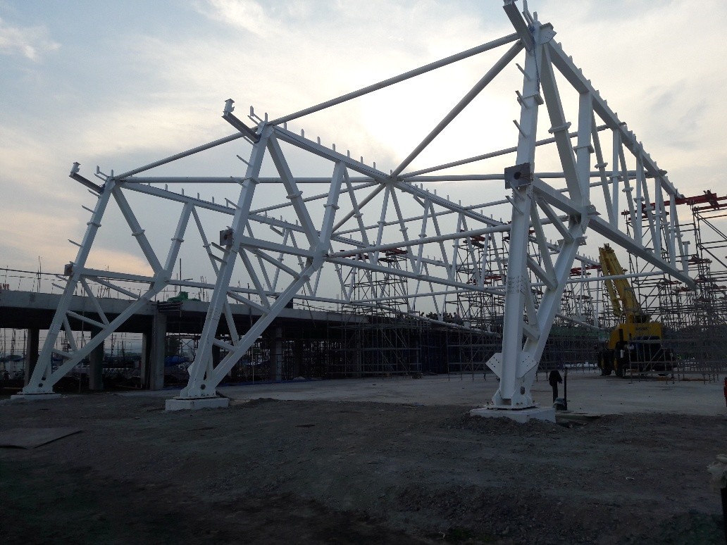 Well Design Commercial Hangar Steel Structural Building Fabrication And Construction