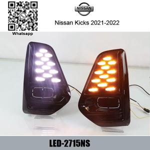 Quality Nissan Kicks 2021-2022 Car LED lights DRL daytime running lamps driving daylight wholesale