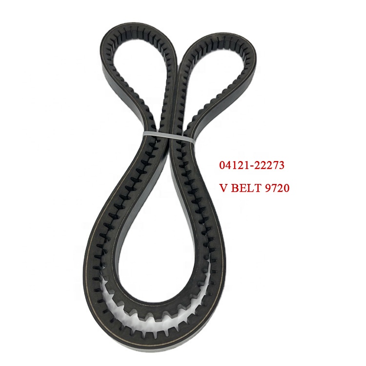V Belt For Komatsu D70LE 04121-22273 9720 Spare Parts Online Support After Service