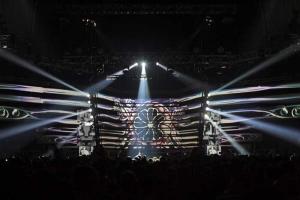 Quality Rear Projection Screen Holographic Projection System 9.5x50m Holotronica Holo Gauze wholesale