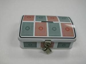 Quality Gifts Wrapping Rectangle CMYK Printing Custom Tin Cans wholesale