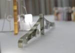 Black 19.5cm 8 Inch Heavy Duty Double Curtain Rod Brackets