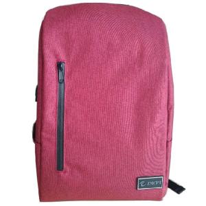 Quality Fashion Pink Color Office Laptop Bags Charging Usb Business Laptop Backpack wholesale