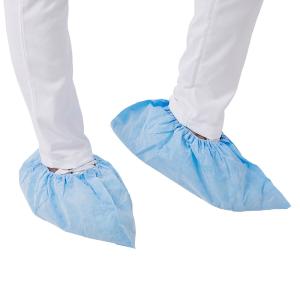 Quality Hospital PE Blue Shoe Covers Disposable Anti Skid 150*380mm wholesale