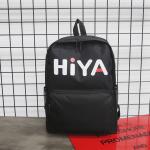 new Oxford cloth color contrast backpack fashion sports letters printed men's
