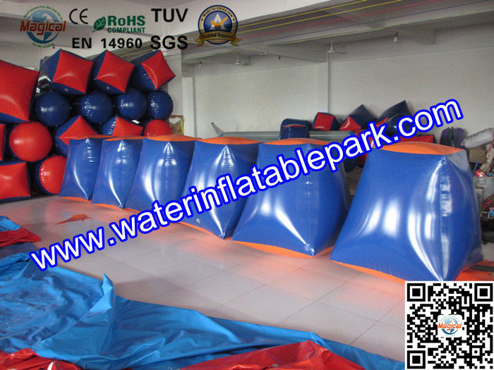 Kids Outdoor Inflatable Paintball Bunker Field