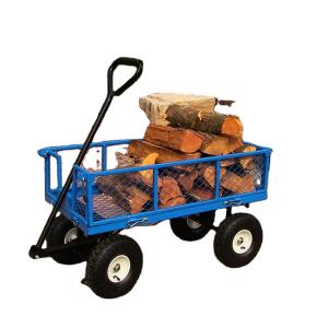 Quality 17KGS Capacity Steel Mesh Garden Cart Rust Prevention Long Lasting For Warehouse wholesale