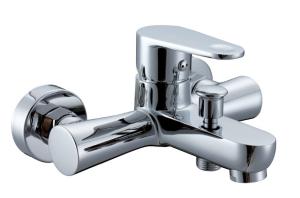 Quality Low Pressure Single Handle Tub And Shower Faucet / Chrome Polished Shower Tap wholesale