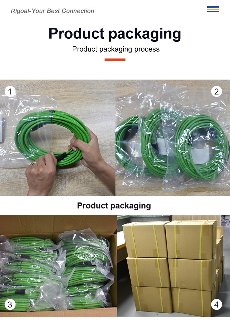 Rigoal M12 to M8 Male Female Waterproof Connector IP67 IP68 3-17 Pin