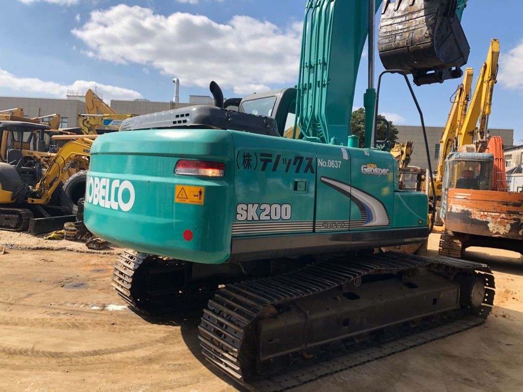 10 - 20 Ton Used Kobelco Excavator With Core Components Pump Delivery In 7-10 Days