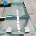 Customized Ultra Clear Anti Slip Toughened Glass For Stair Floor