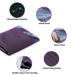 Women's Travel Yoga Mat With Amazing Wear Resistance Stable Shape