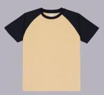 Small Quantity Clothing OEM Factory 230g Raglan Round Neck Short - Sleeved 100%