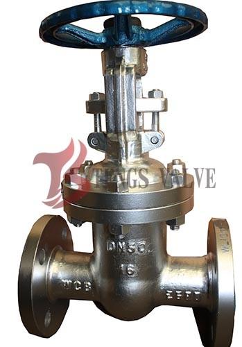 Cheap Manual Operated Pn16 Bolted Bonnet Gate Valve Backseat Design RF / BW for sale