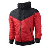 Wholesale High Quality Jacket Polyester Material Fashion Woven Knit Jacket