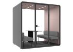 L size 4 person meeting room sound acoustic pods for office Portable Private